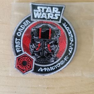 Funko Star Wars First Order Iron On Patch‎ New Lucasfilm 2015